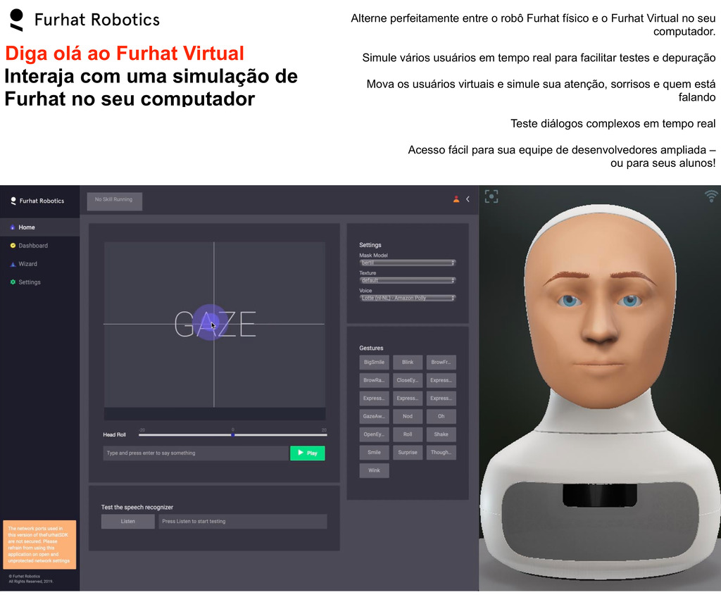 Furhat Robotics , The World's Most Advanced Social Robot - Loja do Jangão - InterBros