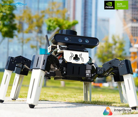 Yahboom 18DOF Muto RS ROS Robotic Kit DIY Programming Development Hexapod Robot, NVIDIA Jetson NANO 4GB B01 , 945-13450-0000-000 on internet