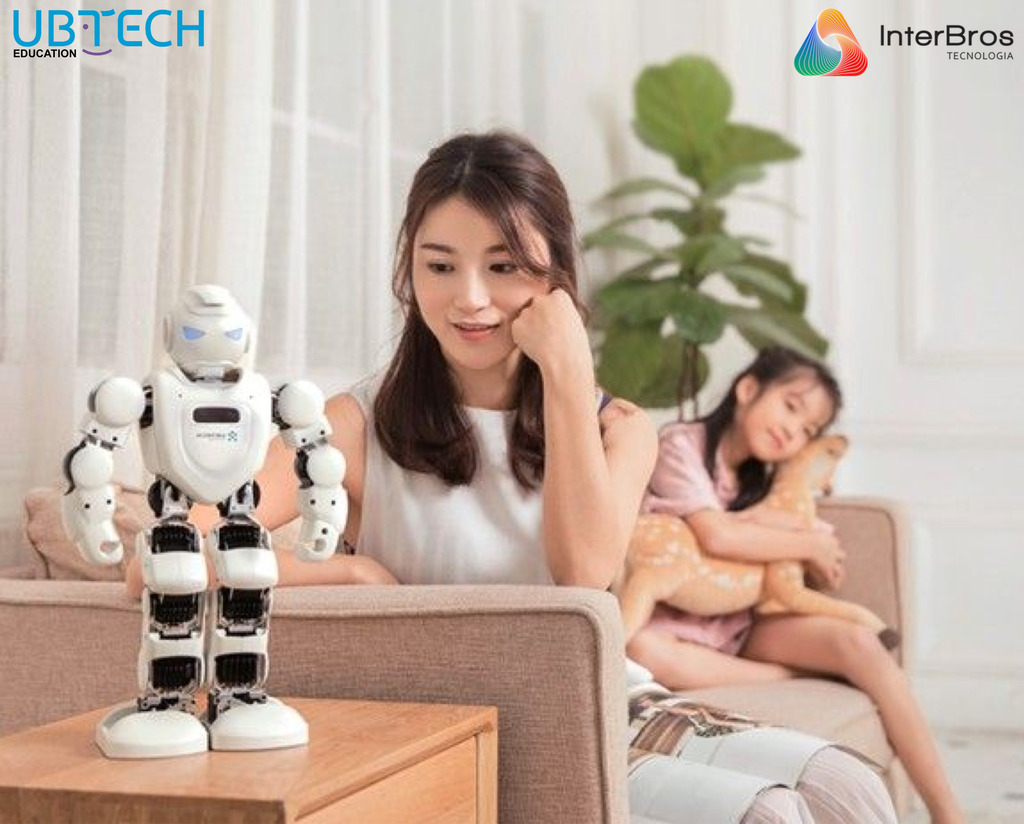 UBTECH Robotics Alpha 1E Humanoid Educational Robot +9 anos