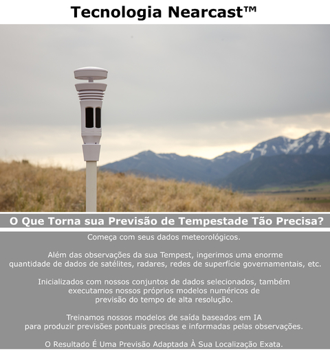 Imagen de Tempest Weatherflow Estação Meteorológica Ultrassônica Avançada