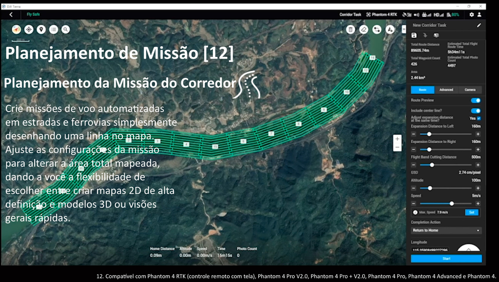 Imagem do DJI TERRA