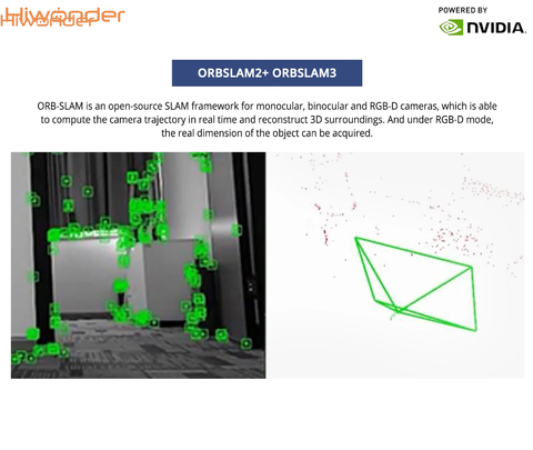 Imagen de HIWONDER JetRover ROS Robot Car Developer Kit with Vision Robotic Arm Powered by NVIDIA Jetson Nano Support SLAM Mapping/ Navigation/ Python