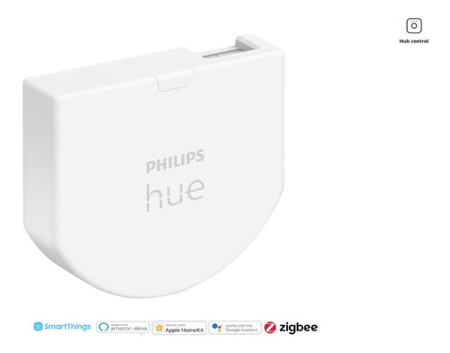 Novo Philips Hue Wall Switch Module | Interruptor Inteligente de Parede | Você mesmo Instala em 5 mins | Compatível com todas as marcas de Luzes | Integre suas luzes ao ecossistema Hue | Requer a Hue Bridge | Compatível com a Alexa , Google Home e HomeKit - loja online