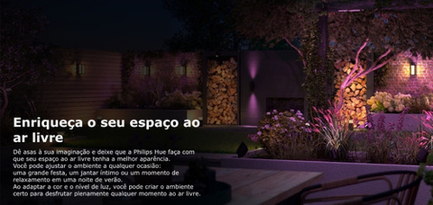 Philips Hue Lily Spot Light Outdoor Base Kit Holofote - loja online