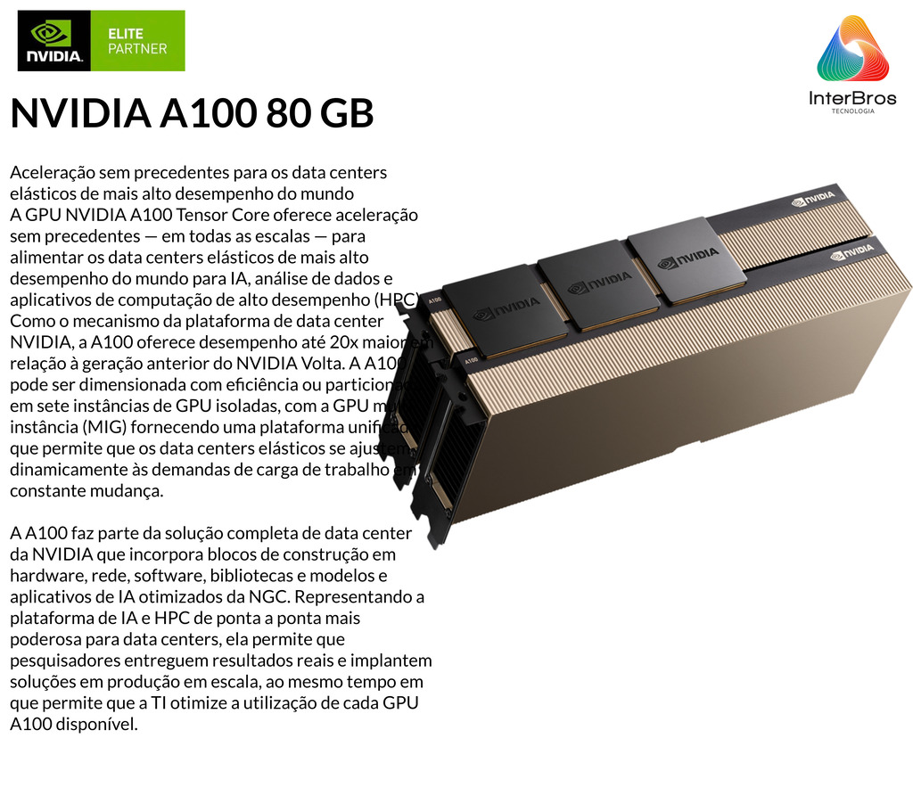 NVIDIA DGX STATION A100 320GB - Loja do Jangão - InterBros