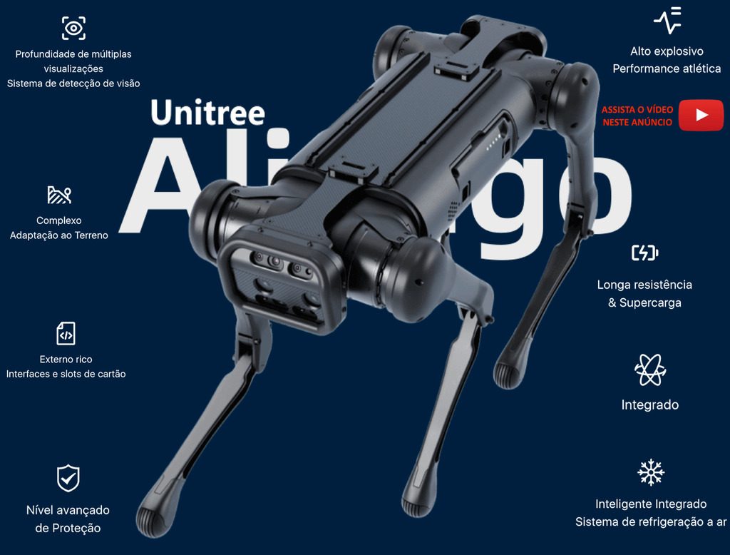 UNITREE AlienGo , High-Performance Quadruped Robot - buy online