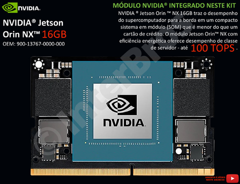 reComputer INDUSTRIAL J4012 Edge AI Device com NVIDIA Jetson Orin NX 16GB Module 900-13767-0000-000 - comprar online