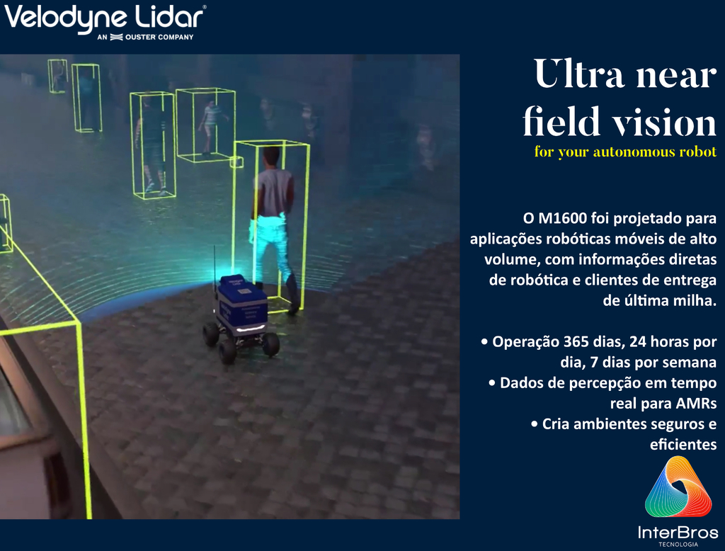 Velodyne Lidar Velarray M1600 - Loja do Jangão - InterBros