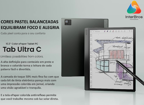 Boox 10.3 Tab Ultra C 128gb Color ePaper E-ink Tablet Laptop Rear Camera en internet