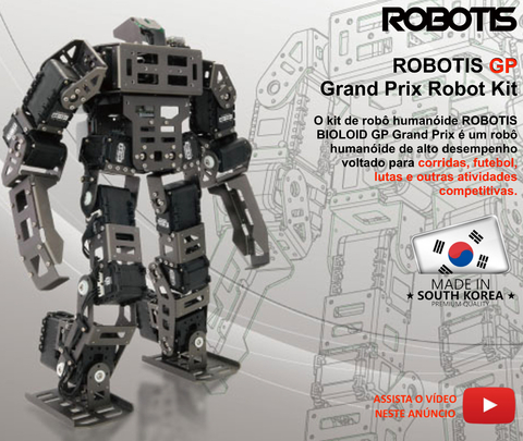 Robotis Bioloid GP Grand Prix Humanoid Robot Developer Kit , Educacional , Idade: 15+ - comprar online