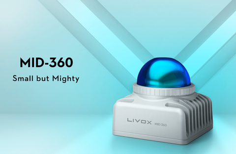 LIVOX TECH Mid-360 LiDAR + LIVOX TECH Three-Wire Aviation M12 Connector - buy online