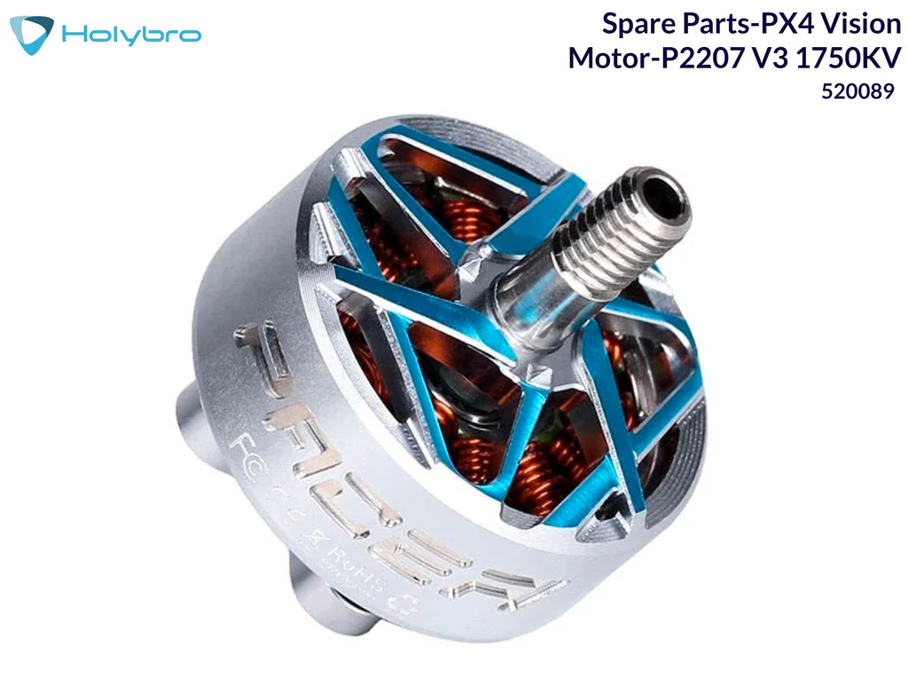 Holybro Spare Parts-PX4 Vision , Motor-P2207 V3 1750KV , 520089 - comprar online