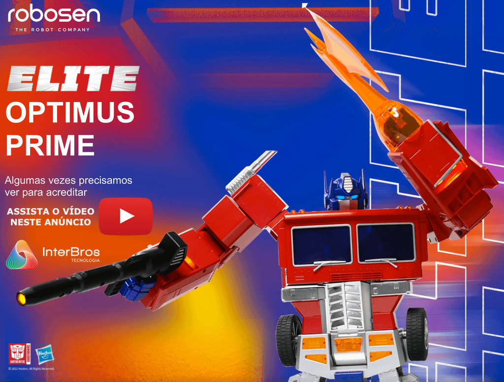 Robosen Robotics Transformers Optimus Prime Elite Edition , Educacional e Recreativo, +8 anos - comprar online