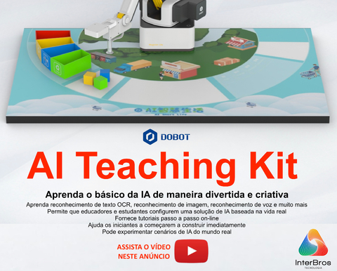 Dobot AI Teaching Kit, for Magician Lite Robotic Arm , Kit de Ensino de IA , Acessório Educacional , +8 anos en internet