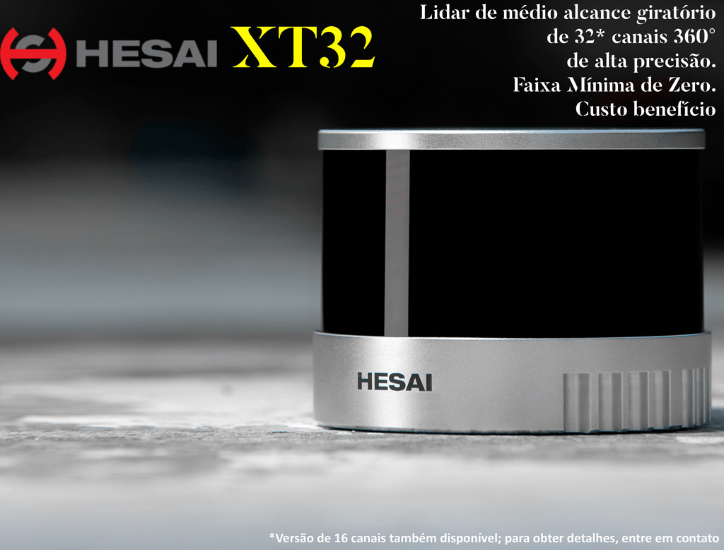 Hesai Tech LiDAR Panda XT16 / XT32 - comprar online