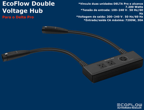 EcoFlow Double Voltage Hub para o DELTA Pro - comprar online