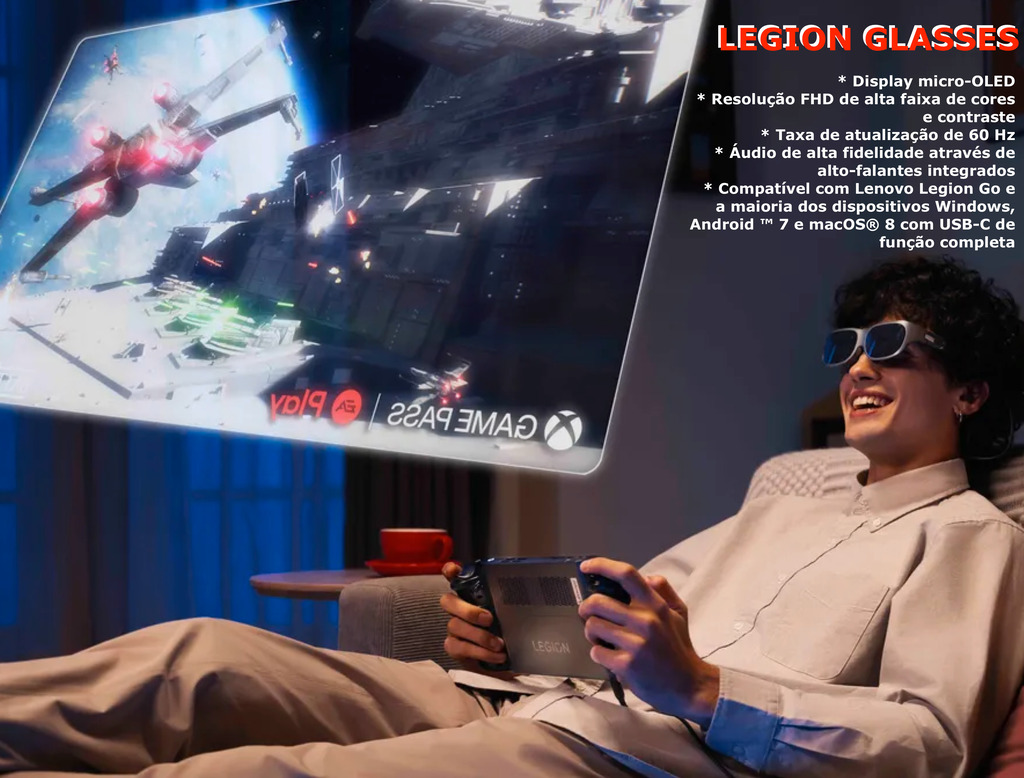 Lenovo Legion Smart AR VR Glasses GY21M72722 on internet