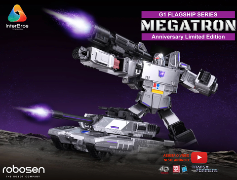 Robosen Transformers Megatron Flagship Robot , Educacional e Recreativo, +12 anos - comprar online