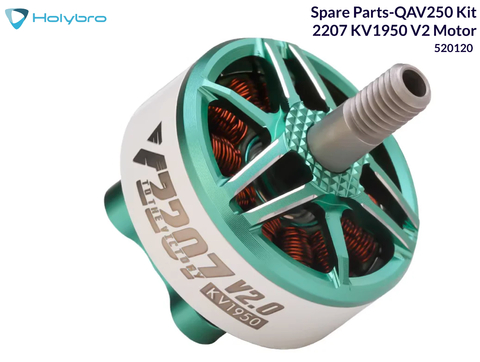 Holybro Spare Parts-QAV250 Kit , 2207 KV1950 V2 Motor , 520120 - comprar online