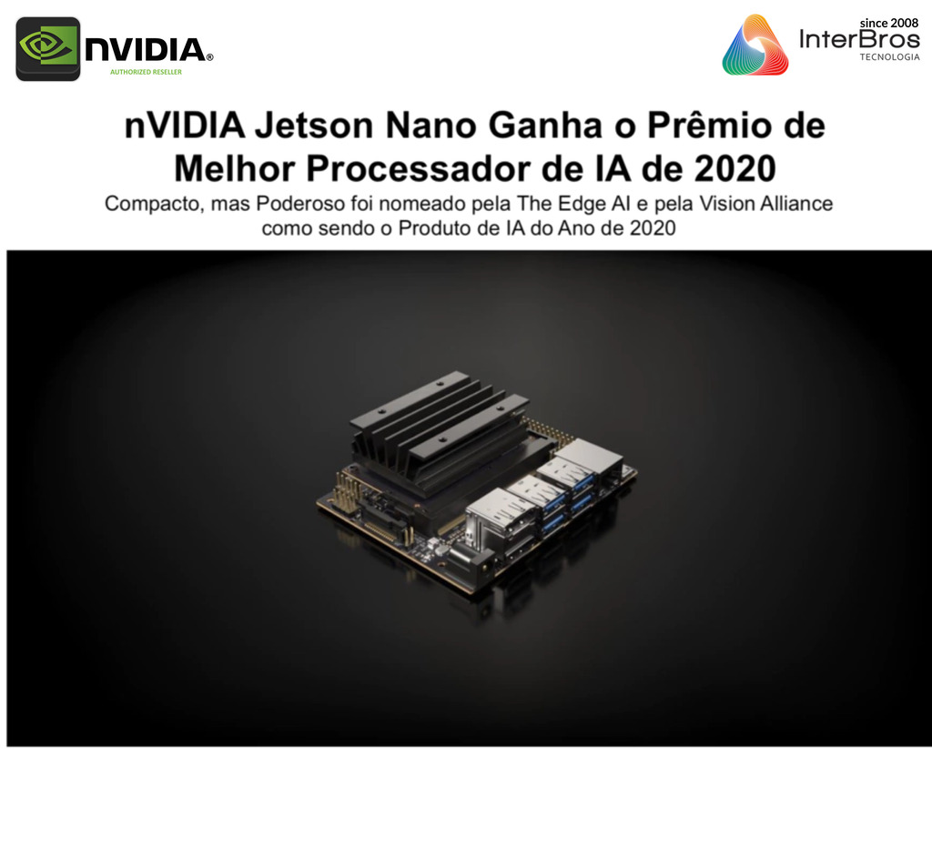 Nvidia Jetson Nano Developer Kit | Máquina Autônoma Tecnologia AI | 4 GB RAM | 945-13450-0000-100 - comprar online