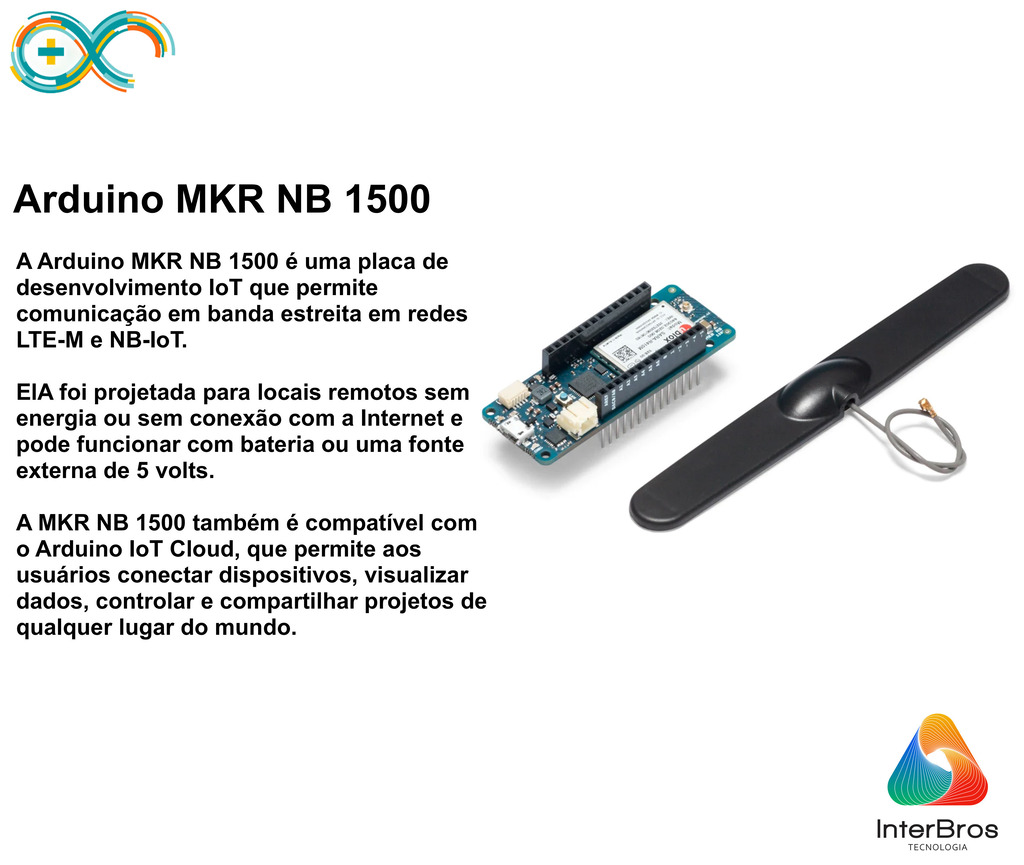 Arduino MKRNB 1500 , MKRNB1500WANT - comprar online