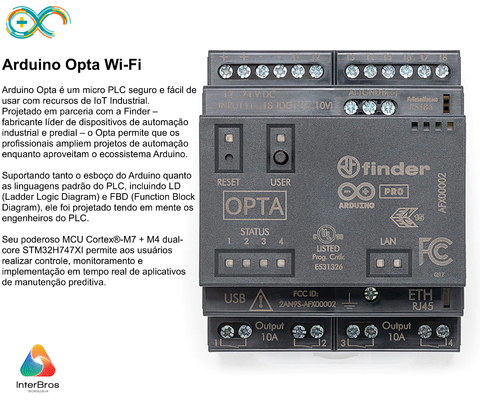 Arduino Opta Wi-Fi AFX00002 - comprar online