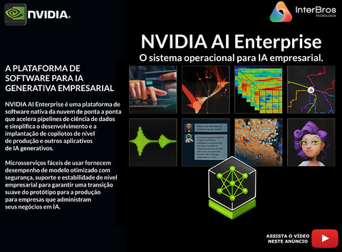 Imagem do NVIDIA DGX B200 1.440GB , 8x NVIDIA Blackwell GPUs , 72 petaFLOPS