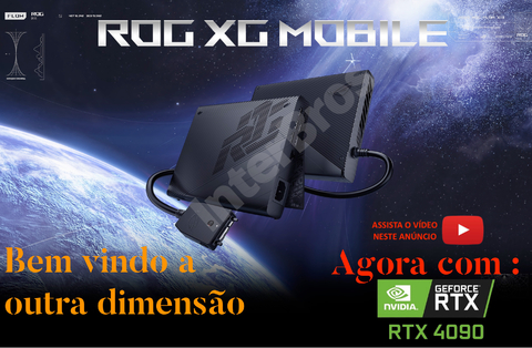 ASUS ROG XG Mobile (GC33Y-059) Gaming External Graphic Docks , + ASUS ROG ALLY com NVIDIA GeForce RTX 4090 16GB GDDR6 - comprar online