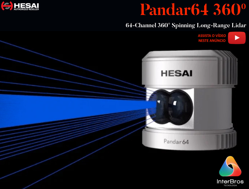 Hesai Tech LiDAR Pandar64 360º - buy online