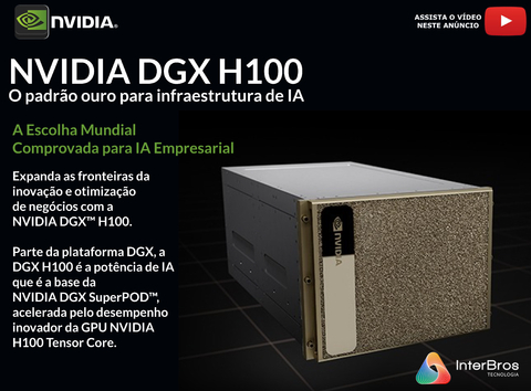 NVIDIA DGX H100 640GB SXM5 , Deep Learning Console , with AI Suite , DGXH-G640F+P2EDI36 - comprar online