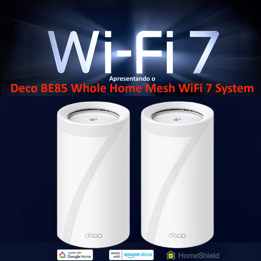 TP-Link Tri-Band WiFi 7 BE22000 Whole Home Mesh System DECO BE85(2-PACK) , 560m² - comprar online