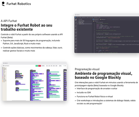 Imagem do Furhat Robotics , The World's Most Advanced Social Robot