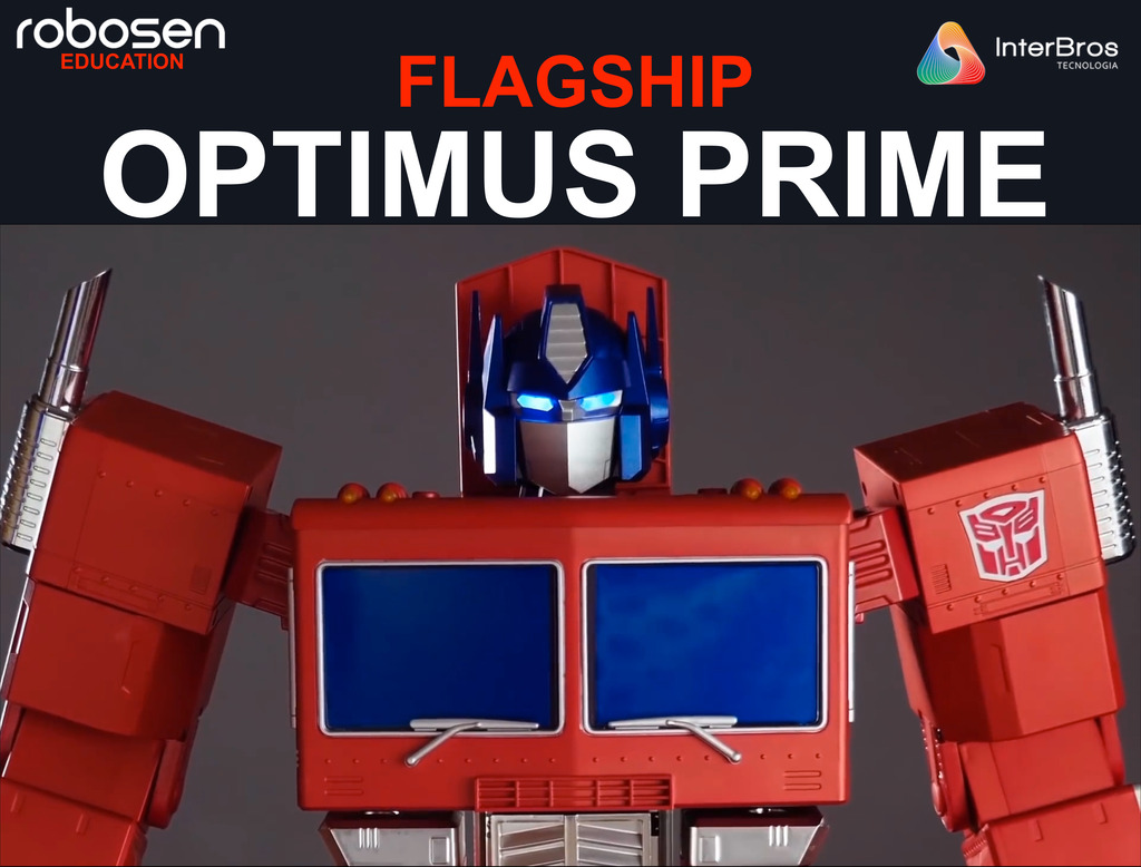 Robosen Robotics Transformers Optimus Prime Flagship Edition , Educacional e Recreativo, +8 anos - comprar online