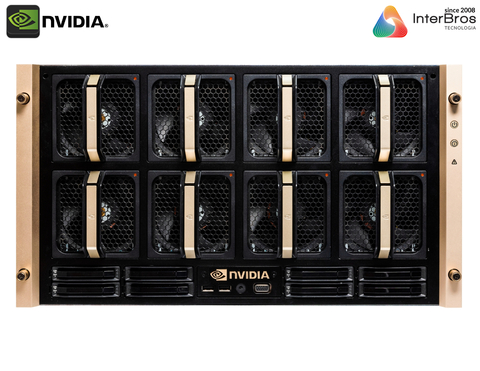 NVIDIA DGX H200 1.128 GB , 8 GPUs x H200 Tensor Core , 32 petaFLOPS - Loja do Jangão - InterBros