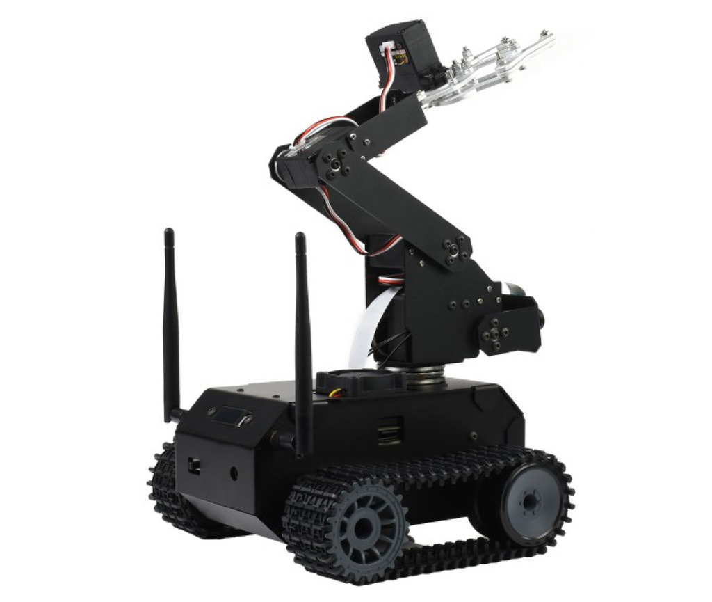 Imagen de WaveShare JETANK AI Kit A, AI Tracked Mobile Robot, AI Vision Robot, NVIDIA Jetson Nano Developer Kit (B01) , Deep Learning, Autonomous Driving