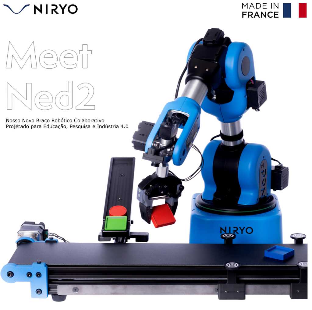 Niryo Ned 2 Braço Robótico Colaborativo | Novo Cobot de Seis Eixos en internet