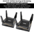 ASUS AX6100 WiFi 6 Mesh RT-AX92U Sistema WiFi Tri-Band Gigabit Wireless | Gaming & Streaming | AiMesh Compatible | Adaptive QoS | Cobertura de 500 m² | Incluída Segurança de Internet Vitalícia - comprar online