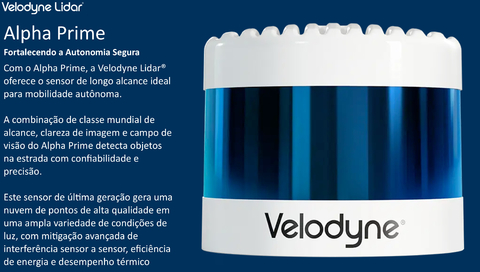 Velodyne Lidar Alpha Prime - comprar online