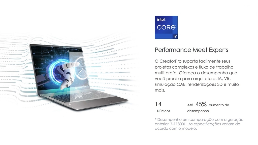 MSI 16" CreatorPro Z16P Multi-Touch Mobile Workstation for Professional Notebook de criação de conteúdo B12UMST-090 - loja online