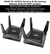 ASUS AX6100 WiFi 6 Mesh RT-AX92U Sistema WiFi Tri-Band Gigabit Wireless | Gaming & Streaming | AiMesh Compatible | Adaptive QoS | Cobertura de 750 m² | Incluída Segurança de Internet Vitalícia - comprar online