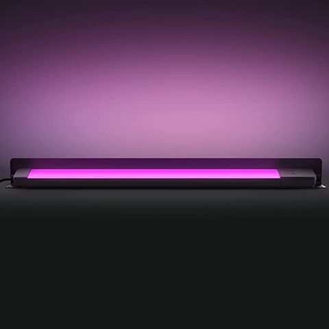 Philips Hue Amarant l Outdoor Light Bar l LED Wall Floodlight l Luminária Inteligente Outdoor de Piso l Alto Fluxo Luminoso de até 2.800 lumen l LED Integrado l Com Fonte de Energia de 40W l Compatível com Alexa, Apple Homekit & Google Assistant l Requer Hue Bridge na internet