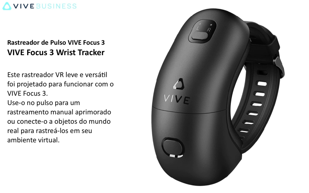 HTC VIVE VR FOCUS 3 EYE & FACIAL TRACKING , VIVE Sync , MetaHuman , A nova era da VR empresarial - Loja do Jangão - InterBros