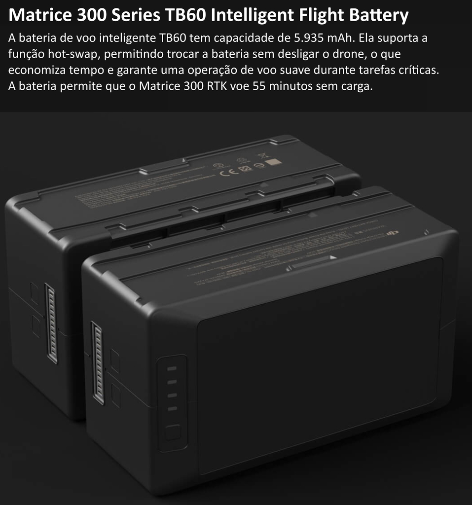 DJI Matrice 300 Series TB60 Intelligent Flight Battery l Bateria para o Matrice 300 RTK l Pronta Entrega - buy online