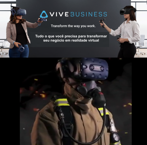 HTC VIVE Pro Eye Enterprise VR System com Eye Tracking on internet