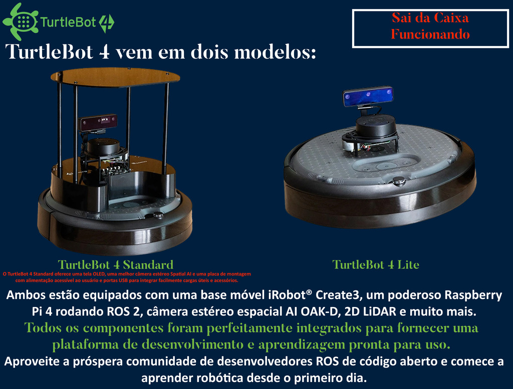 Clearpath Robotics TurtleBot 4 , Raspberry Pi 4 ROS 2 , Open Robotics , Plataforma Robot Educacional iRobot Create 3 en internet