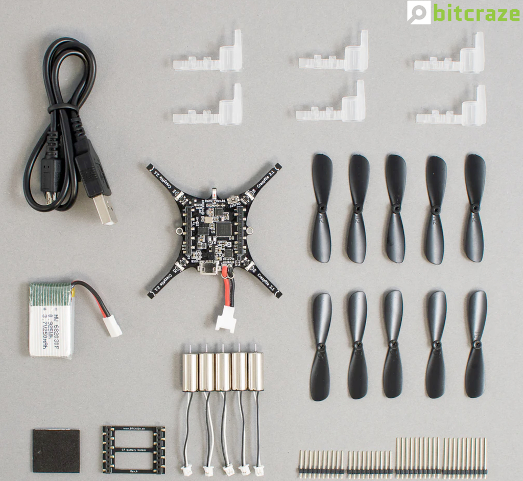 Bitcraze Crazyflie 2.1 Open Source Quadcopter Drone Development Platform Kit - buy online