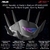 Asus Republic of Gamers Rapture GT-AXE11000 Tri-Band l WiFi 6E Gigabit Gaming l Roteador 10 Gigabit | A Primeira Banda de 6 GHz do Mundo | AURA RGB l 2 portas USB 3.2 l 4 portas LAN l 1 porta 2.5G WAN/LAN - loja online