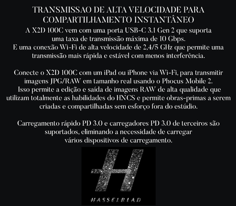 Imagen de Hasselblad X2D 100C Medium Format Mirrorless High End Camera