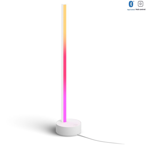 Philips Hue White & Color Ambiance Gradient Signe LED Floor Lamp + LED Table Lamp 2ª Geração na internet