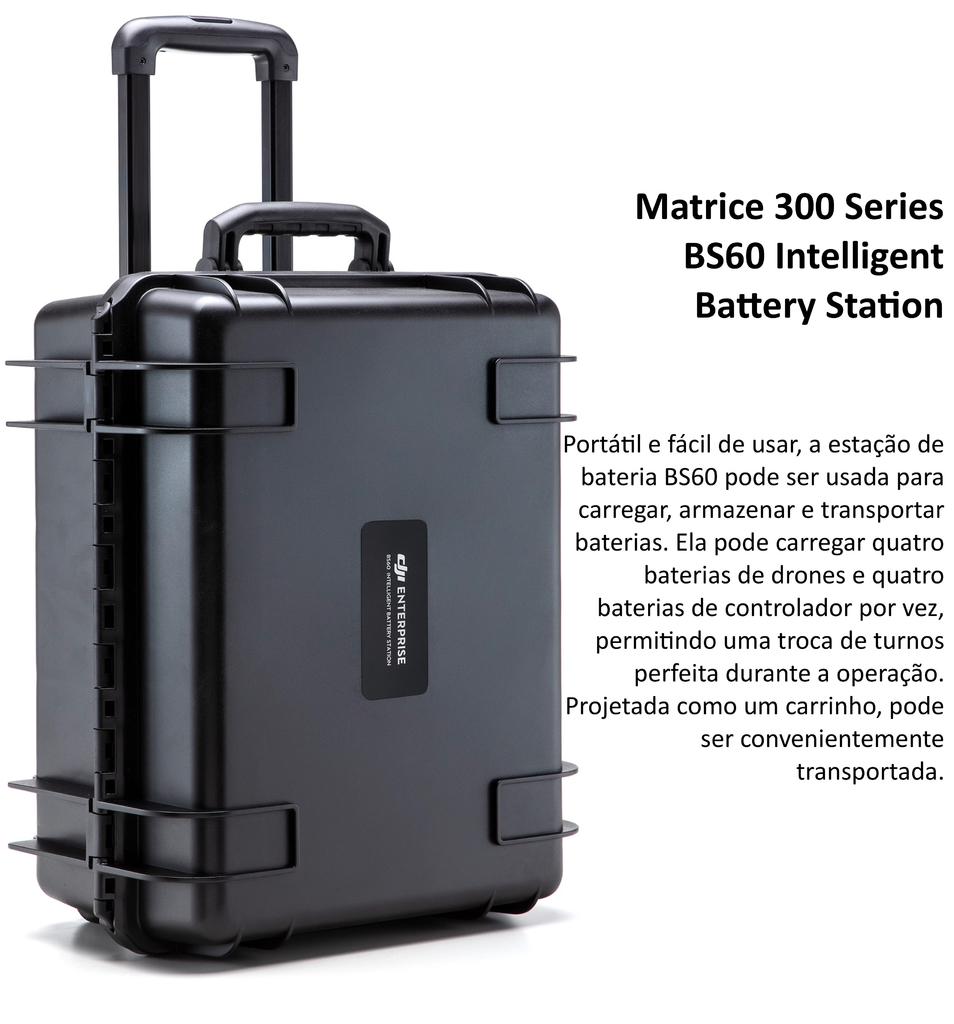 DJI Matrice 300 Series BS60 Intelligent Battery Station l Compatível com o Matrice 300 RTK l Pronta Entrega - comprar online